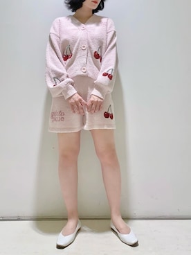 「アイテム（ルームウェア/パジャマ）」を使った、gelato piqueさん（レディース・155cm）の冬コーディネート