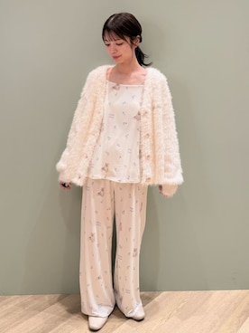 gelato pique（ジェラートピケ）の「'パウダー'デザートワンポイント