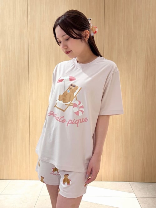 サマーベアヘアクリップ（その他ルームウェア）｜gelato pique