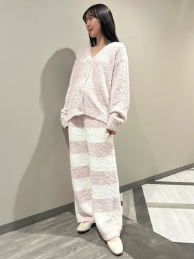 「アイテム（ルームウェア、ピンク系）」を使った、gelato piqueさん（レディース・158cm）の秋コーディネート