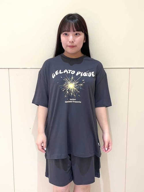 【HOMME】【接触冷感】レーヨン夏祭りプリントTシャツ&トハーフパンツセット HOMME】【接触冷感】レーヨン夏祭りプリントTシャツ&トハーフ