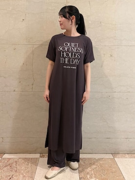 「アイテム（ルームウェア）」を使った、gelato piqueさん（レディース・158cm）の春コーディネート