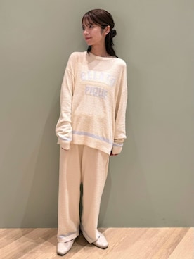 「アイテム（ルームウェア/パジャマ）」を使った、gelato piqueさん（レディース・156cm）の夏コーディネート