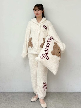 「アイテム（インテリア）」を使った、gelato piqueさん（レディース・165cm）の秋コーディネート