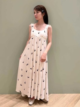 「アイテム（ルームウェア）」を使った、gelato piqueさん（レディース・156cm）の夏コーディネート