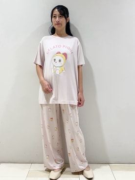 「アイテム（ルームウェア/パジャマ）」を使った、gelato piqueさん（レディース・150cm）の夏コーディネート