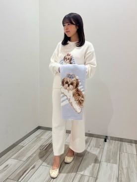 「アイテム（ルームウェア/パジャマ）」を使った、gelato piqueさん（レディース・165cm）の秋コーディネート