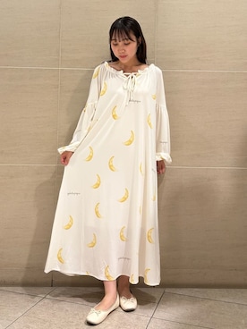 「アイテム（ルームウェア/パジャマ）」を使った、gelato piqueさん（レディース・158cm）の秋コーディネート