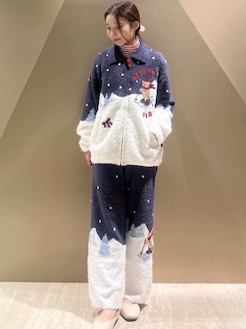 「アイテム（ルームウェア）」を使った、gelato piqueさん（レディース・150cm）の秋コーディネート