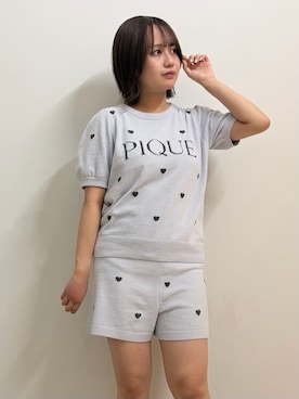 「ハート」｜gelato piqueさん（レディース・157cm）の夏コーディネート