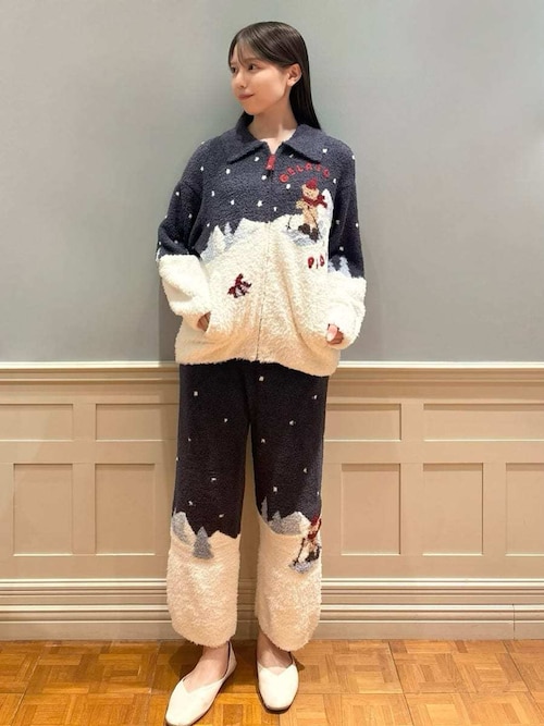 専用です。ジェラートピケ 【HOLIDAY】スキーベアジャガードカーディガン HOLIDAY】スキーベアジャガードカーディガン(カーディガン・ガウン