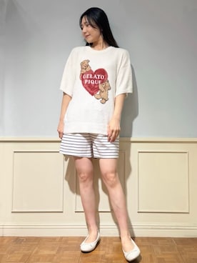 「アニマル」｜gelato piqueさん（レディース・158cm）の春コーディネート