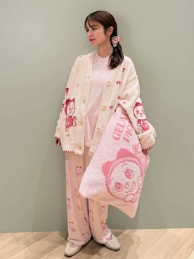 「アイテム（寝具）」を使った、gelato piqueさん（レディース・156cm）の冬コーディネート