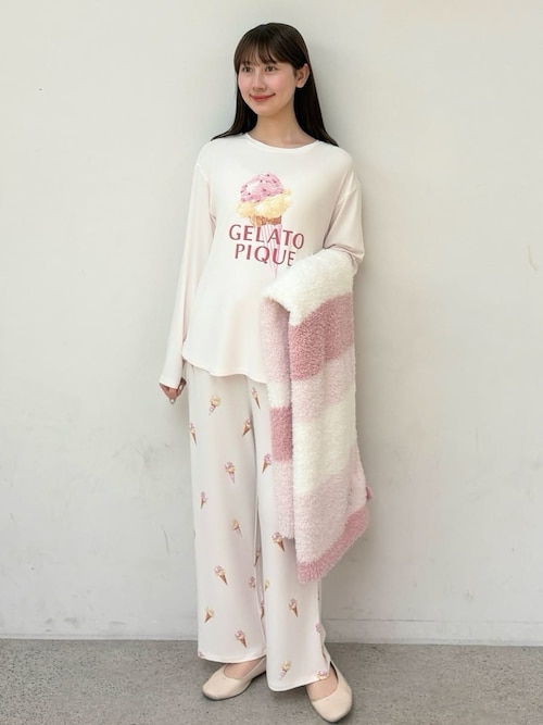 アイスワンポイントロンT（ルームウェア/パジャマ）｜gelato pique