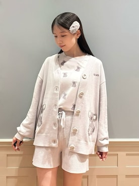 「アイテム（ルームウェア）」を使った、gelato piqueさん（レディース・161cm）の夏コーディネート