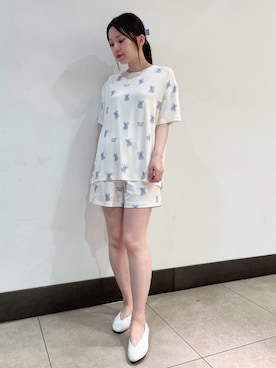 「アイテム（ルームウェア）」を使った、gelato piqueさん（レディース・158cm）の夏コーディネート