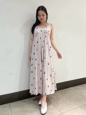 「アイテム（ルームウェア/パジャマ、ピンク系）」を使った、gelato piqueさん（レディース・158cm）の夏コーディネート