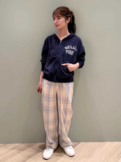 トラッドアイスクリームジャガードパーカー（ルームウェア