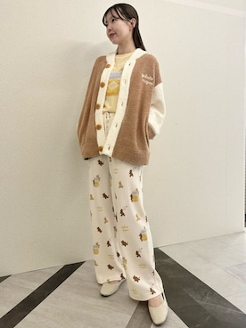 「アイテム（ルームウェア）」を使った、gelato piqueさん（レディース・158cm）の夏コーディネート