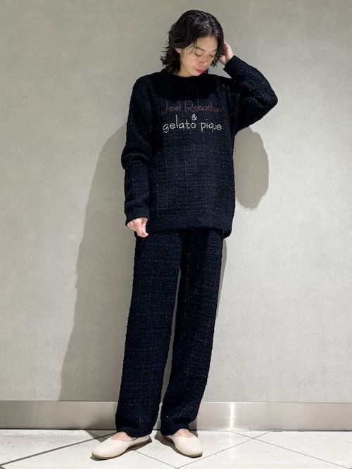 セール】【JOEL ROBUCHON】【HOMME】ツイードモコプルオーバー（ルーム