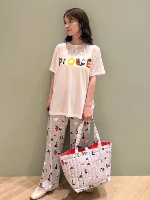 新品♡ジェラートピケ Dick Bruna 接触冷感　上下ロングパンツセット Dick Bruna】【接触冷感】総柄ロングパンツ（ルームウェア