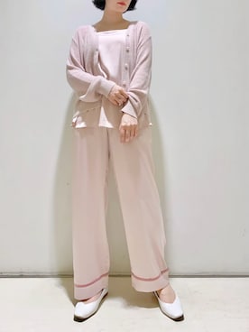 「アイテム（ルームウェア）」を使った、gelato piqueさん（レディース・155cm）の夏コーディネート
