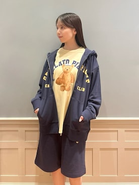 「アイテム（ルームウェア）」を使った、gelato piqueさん（レディース・161cm）の夏コーディネート