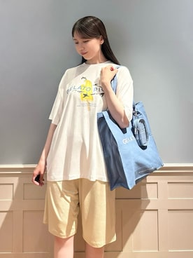 「アイテム（ポーチ）」を使った、gelato piqueさん（レディース・161cm）の春コーディネート