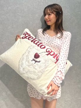 「アイテム（インテリア）」を使った、gelato piqueさん（レディース・156cm）の春コーディネート