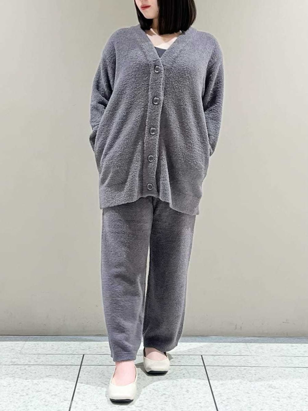 gelato pique（ジェラートピケ）の「べビモコマタニティ カーディガン