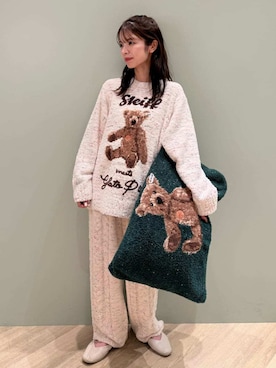 「アイテム（インテリア）」を使った、gelato piqueさん（レディース・156cm）の冬コーディネート