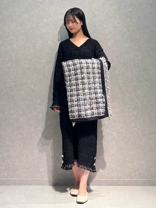 セール】【JOEL ROBUCHON】ツイードモコブランケット（ブランケット