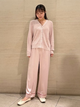 「アイテム（ルームウェア）」を使った、gelato piqueさん（レディース・158cm）の夏コーディネート
