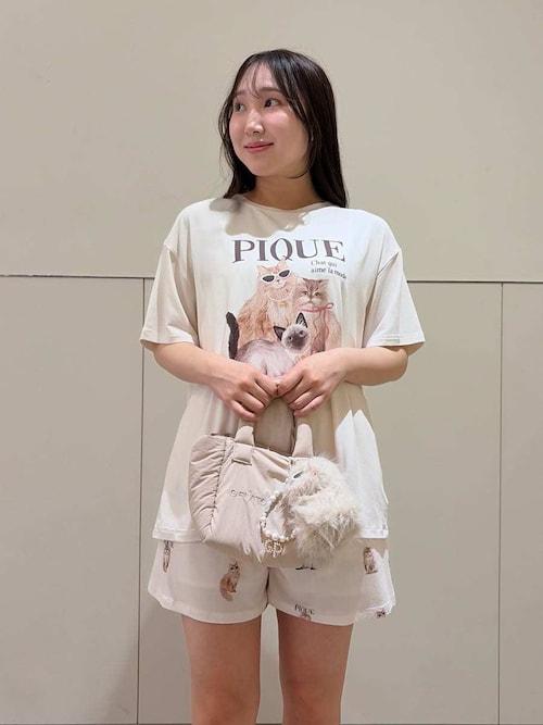 ONLINE限定】ファッションCATS&DOGS ワンポイントTシャツ&ショート