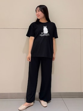 「アイテム（ルームウェア）」を使った、gelato piqueさん（レディース・158cm）の春コーディネート