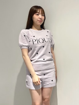 「アイテム（ルームウェア/パジャマ）」を使った、gelato piqueさん（レディース・164cm）の夏コーディネート