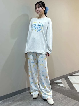 「アイテム（その他ルームウェア）」を使った、gelato piqueさん（レディース・158cm）の秋コーディネート