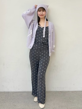「アイテム（ルームウェア/パジャマ）」を使った、gelato piqueさん（レディース・165cm）の秋コーディネート