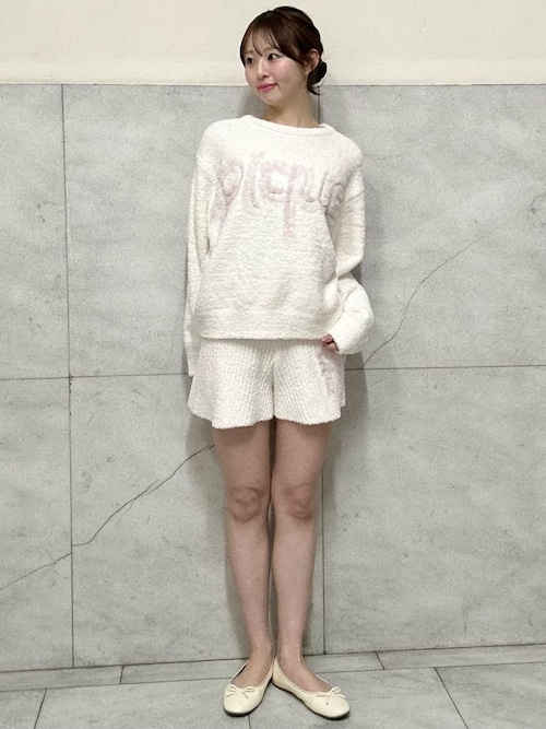 フリルロゴプルオーバー（ルームウェア/パジャマ）｜gelato pique