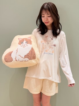 「アイテム（寝具）」を使った、gelato piqueさん（レディース・156cm）の冬コーディネート