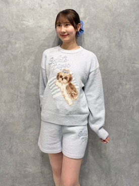 「アイテム（ルームウェア）」を使った、gelato piqueさん（レディース・165cm）の秋コーディネート
