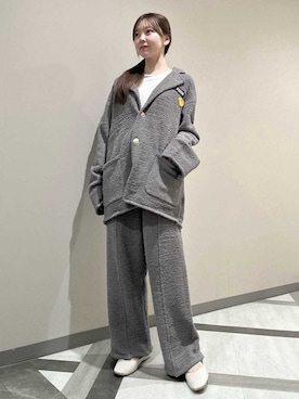 「アイテム（ルームウェア）」を使った、gelato piqueさん（レディース・158cm）の秋コーディネート