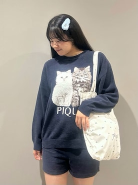 「アイテム（ルームウェア/パジャマ）」を使った、gelato piqueさん（レディース・165cm）の秋コーディネート
