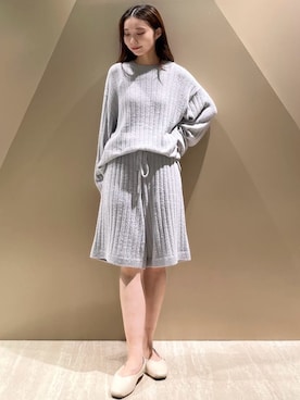 「アイテム（ルームウェア/パジャマ）」を使った、gelato piqueさん（レディース・150cm）の秋コーディネート