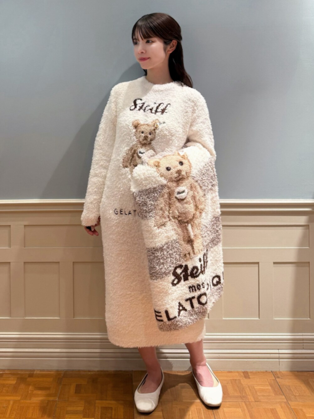 【Steiff】ジェラートJamesジャガードワンピース gelato pique｜【Steiff】James柄ワンピース | Rakuten Fashion