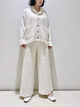 「アイテム（ルームウェア/パジャマ）」を使った、gelato piqueさん（レディース・155cm）の冬コーディネート