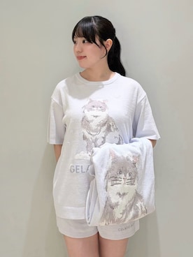 「アイテム（インテリア）」を使った、gelato piqueさん（レディース・158cm）の夏コーディネート