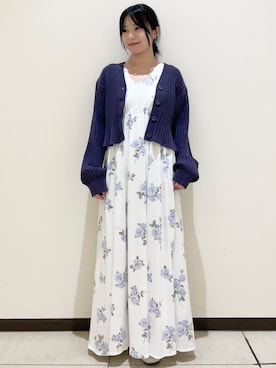 「アイテム（ルームワンピース）」を使った、gelato piqueさん（レディース・155cm）の夏コーディネート