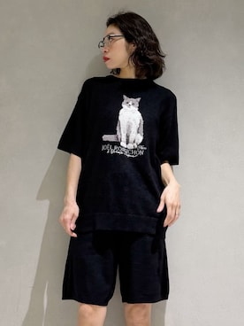 「アイテム（ルームウェア）」を使った、gelato piqueさん（レディース・168cm）の春コーディネート