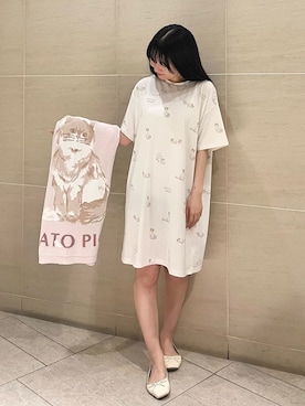 「アイテム（インテリア）」を使った、gelato piqueさん（レディース・156cm）の夏コーディネート